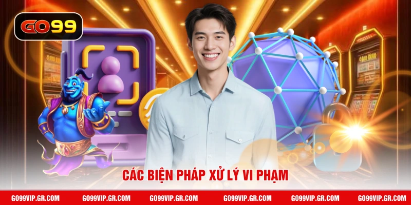 Chính Sách Bảo Mật GO99 Các biện pháp xử lý vi phạm